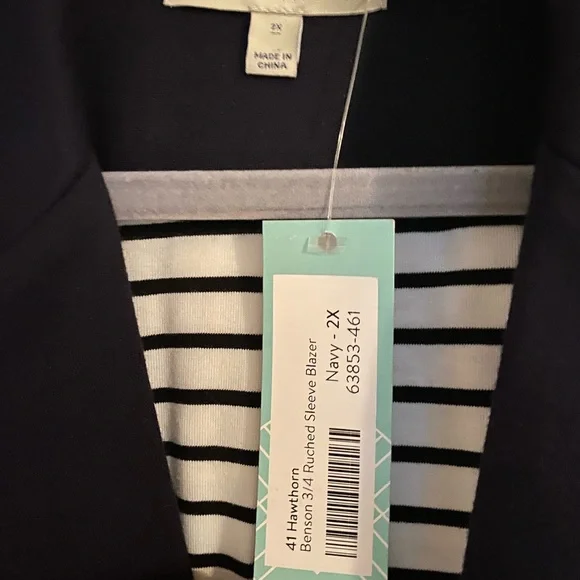 Navy blazer - Picture 2 of 3